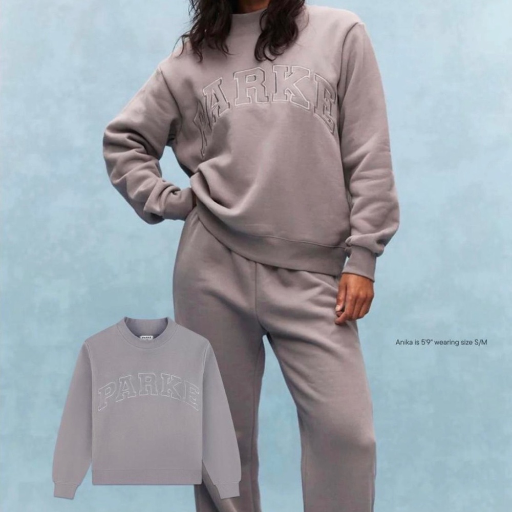 PARKE stone mockneck